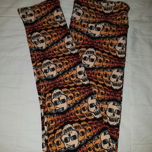 LuLaRoe Halloween OS skeleton leggings