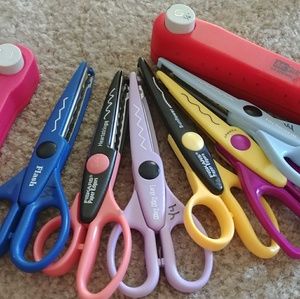 Craft Paper Scissors/Hole Punches
