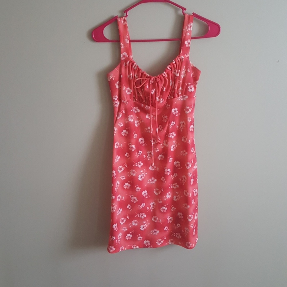Cute coral sundress
