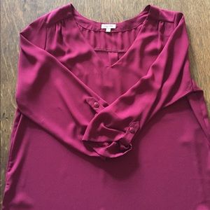 Hi-lo blouse