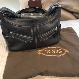 Tod's Small Mikey Bag- Dark Brown