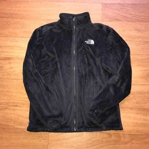 Black Northface Zip-up