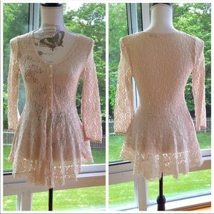 💐FREE PEOPLE PEPLUM Dress/ Top