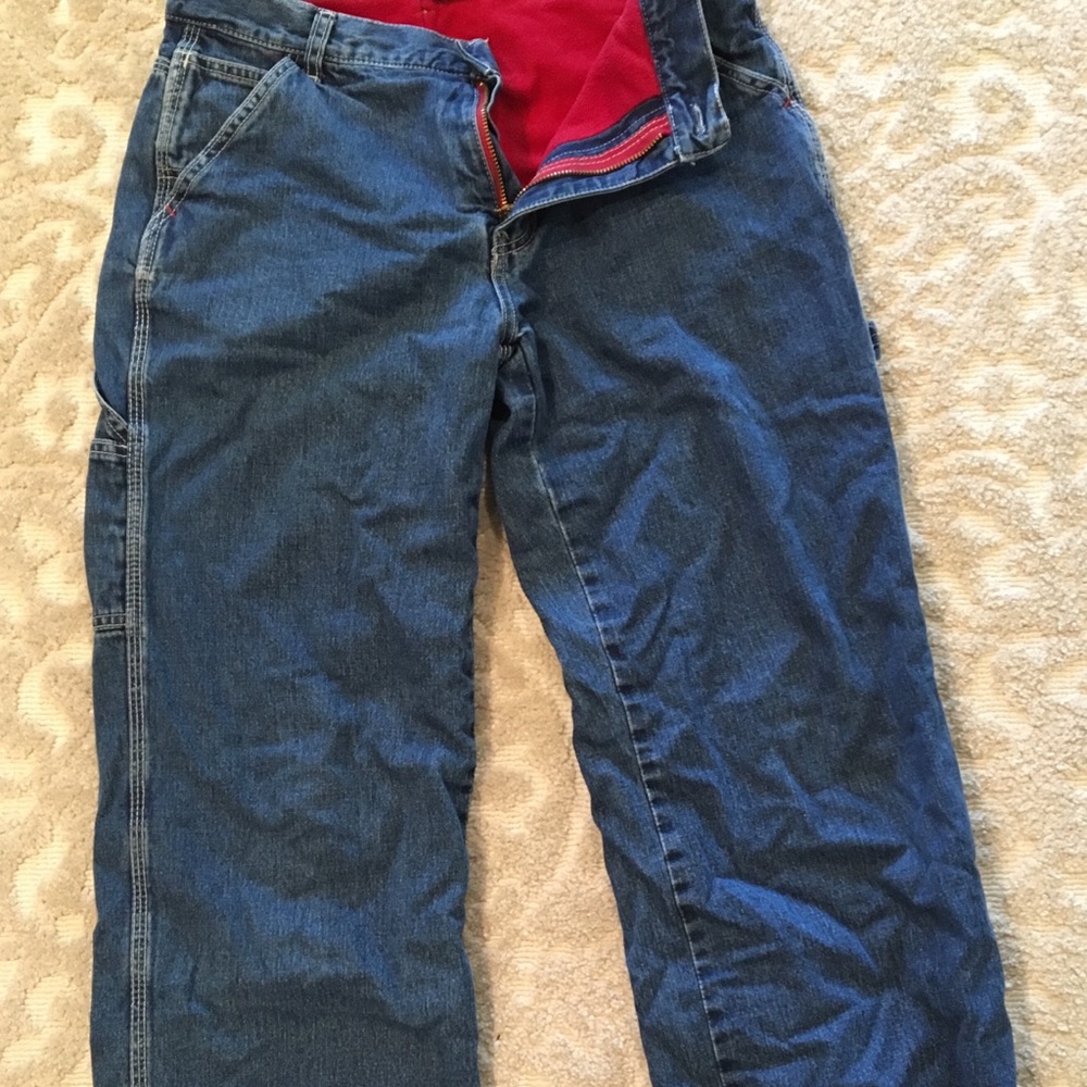 GAP fleece-lined jeans