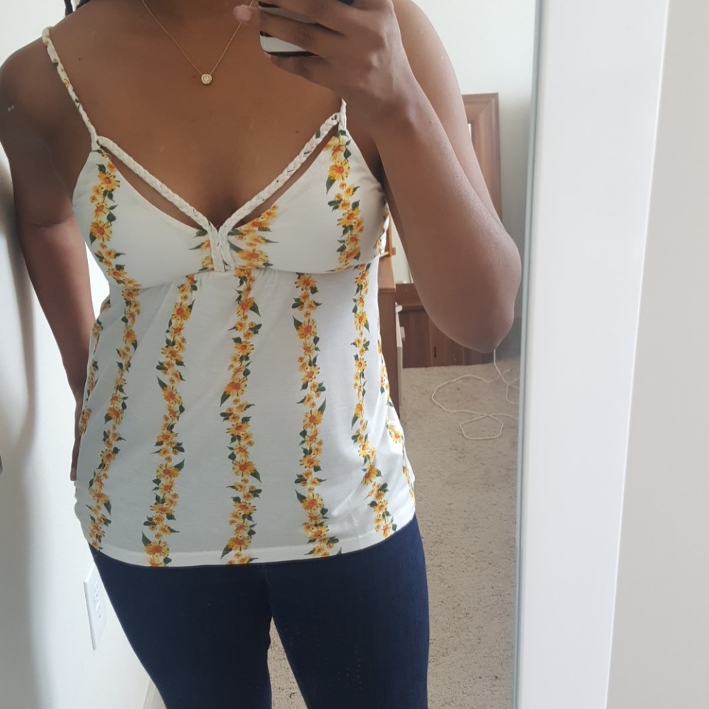 American Rag flower print top