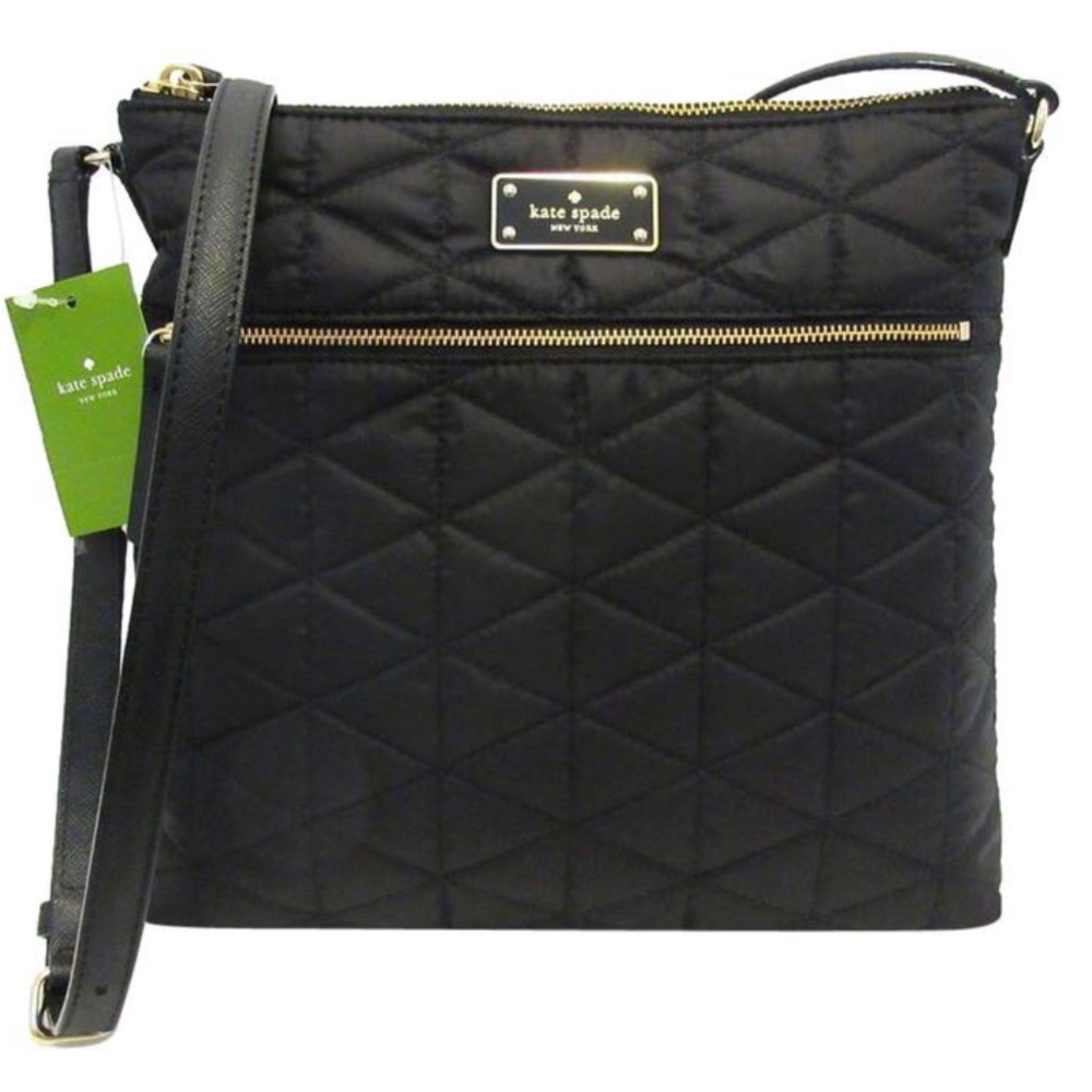 Kate Spade Black Avenue Quilted Crossbody