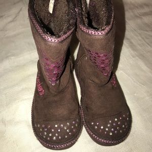 Skecher twinkle toes boots