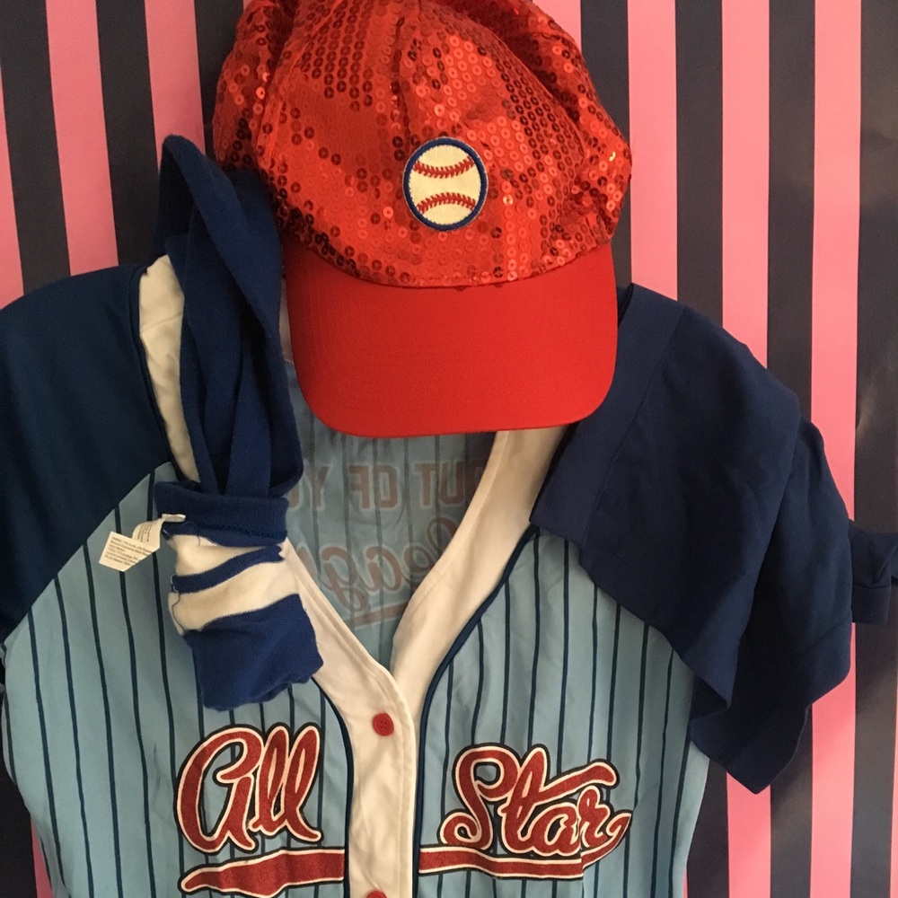 Baseball Babe Halloween Costume