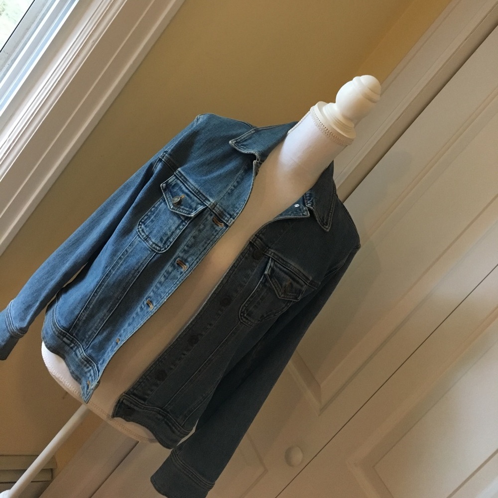 Jones NY Jeans Stretch Denim Jacket