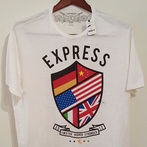 New Mens Express Graphic XL - short sleeve T Shirt