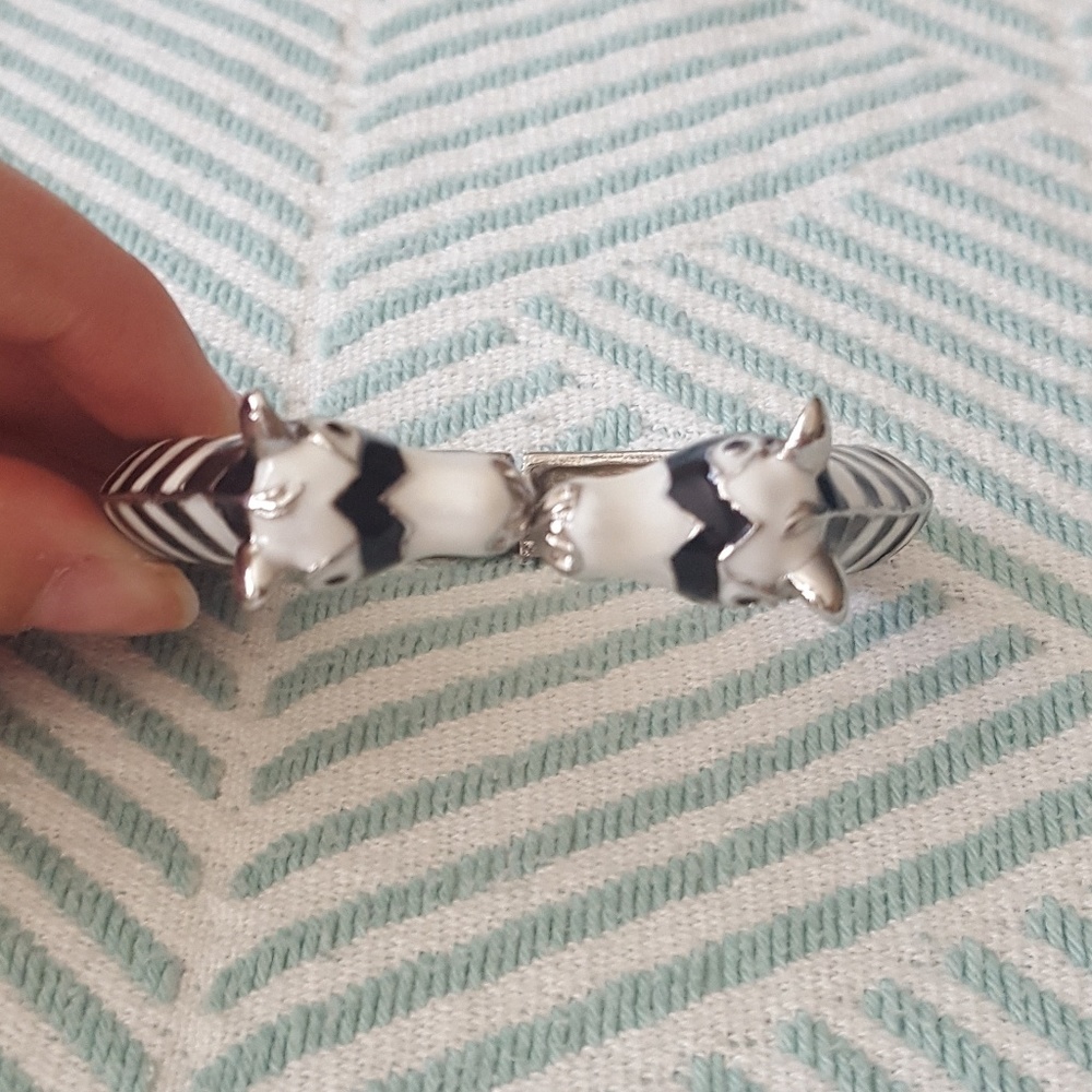 ZEBRA • THE LIMITED • METAL CUFF • BRACELET - Picture 5 of 6