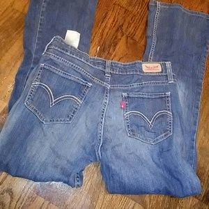 Levis bootcut pants