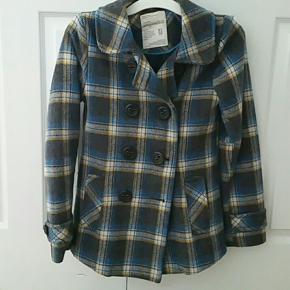 Aeropostale plaid jacket