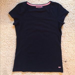 Vineyard Vines Navy T-Shirt,  S