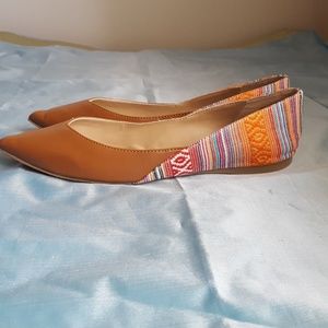 Audrey Brooke Ballie pointed toe flats