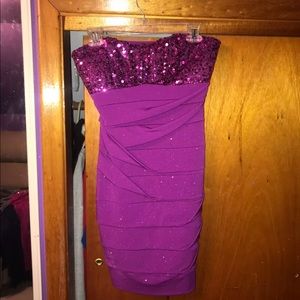 Pencil homecoming dress