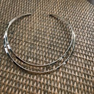 Gold colored necklace