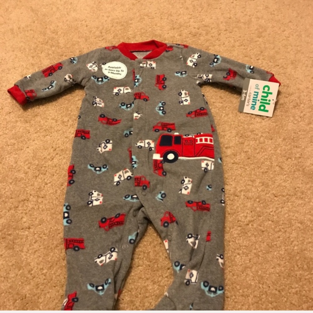 3 Child of Mine Fleece Sleepers