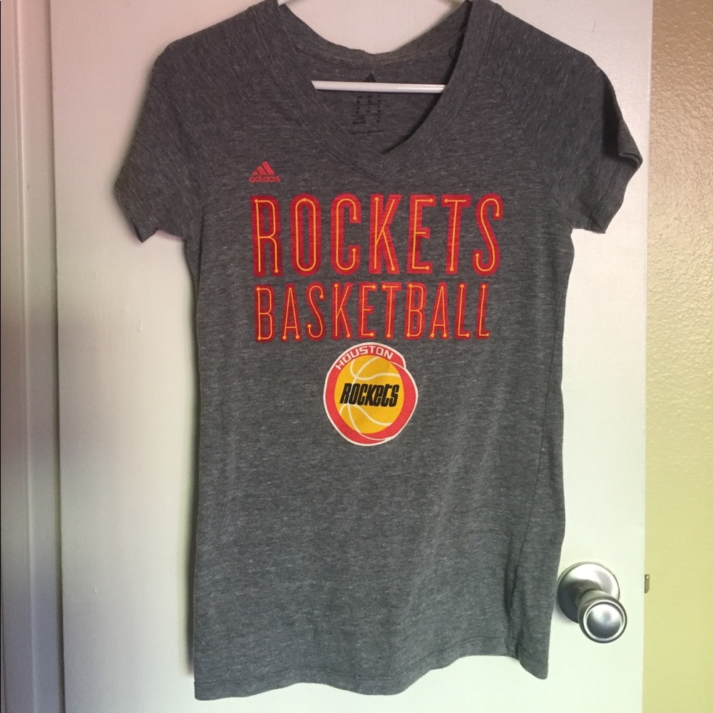 Houston Rockets v-neck medium shirt for women's