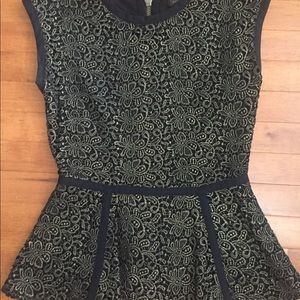 Rachel Zoe back zip blouse Rachel Zoe back zip blouse