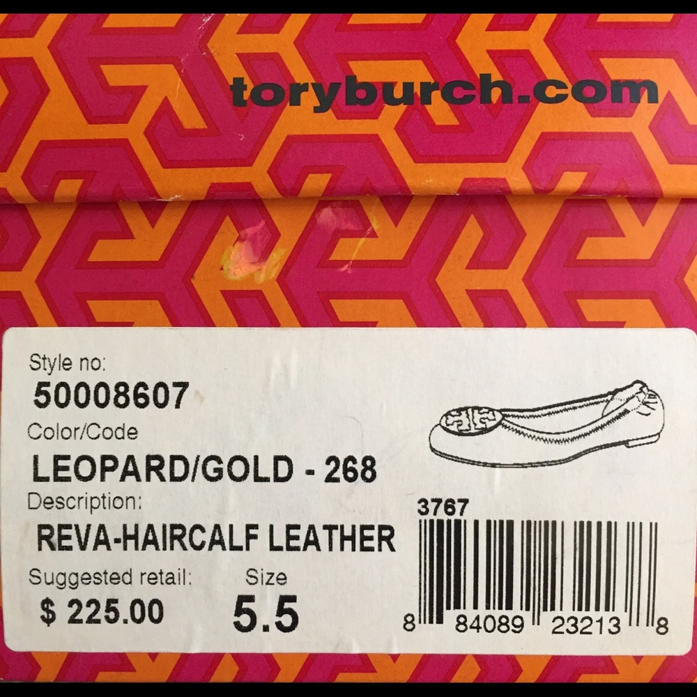 Tory Burch Reva Leopard Haircalf - Picture 5 of 8