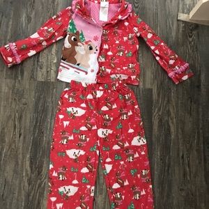 Flannel pajamas for Christmas
