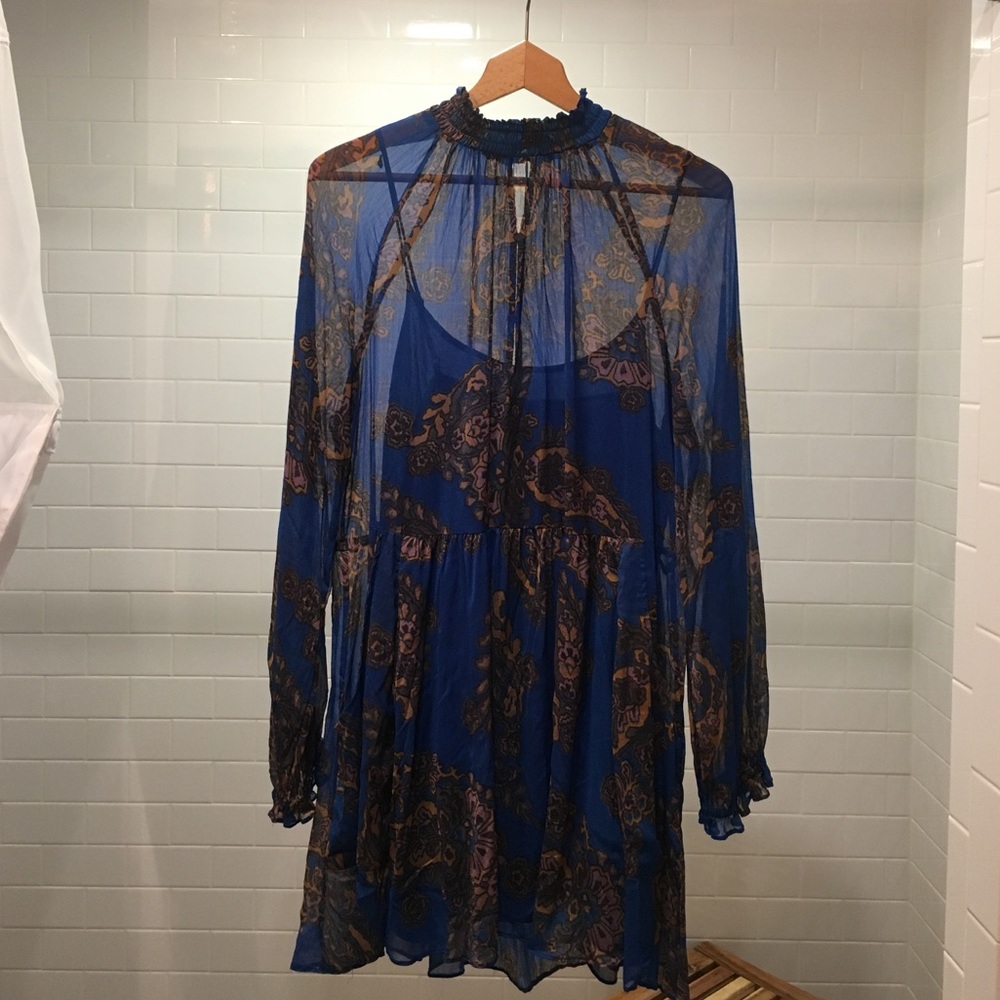 Blue Free People Dress