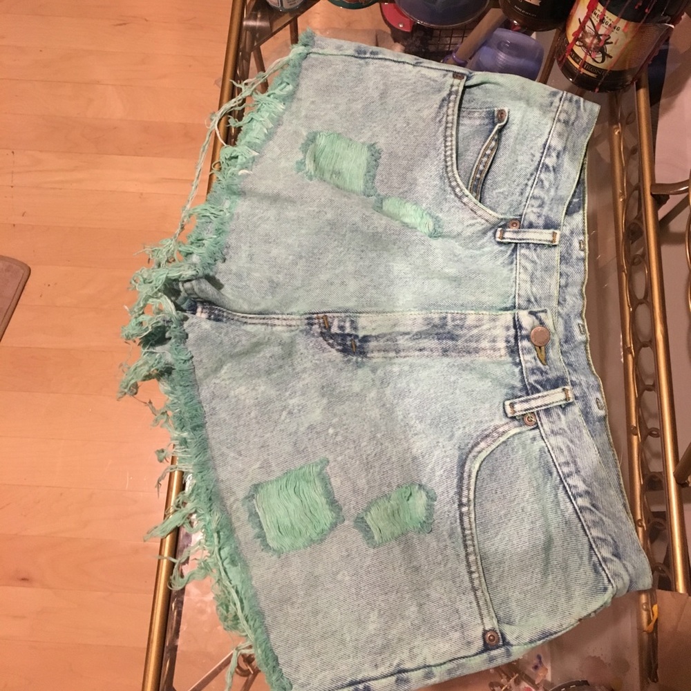 Distressed Wrangler Jeans