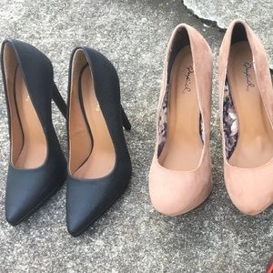 2 pair of heels, never worn. Together or separate