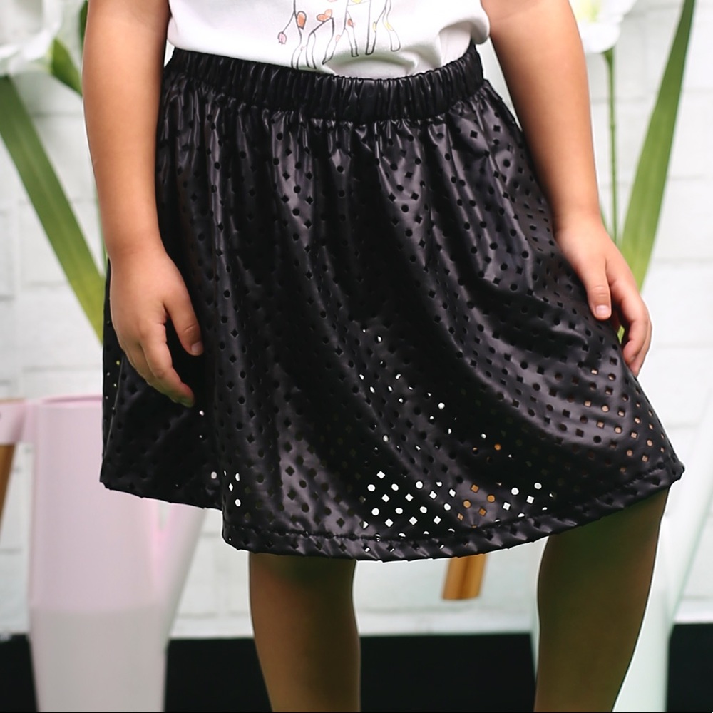 Pleather skirt