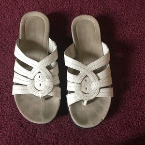 Craft and barrow white sandals size 7