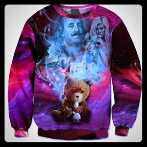 Fashion Ted Bear Crewneck Sweatshirt