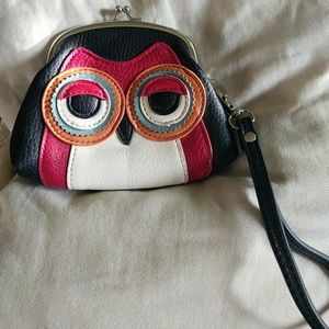 Super cute owl coin purse