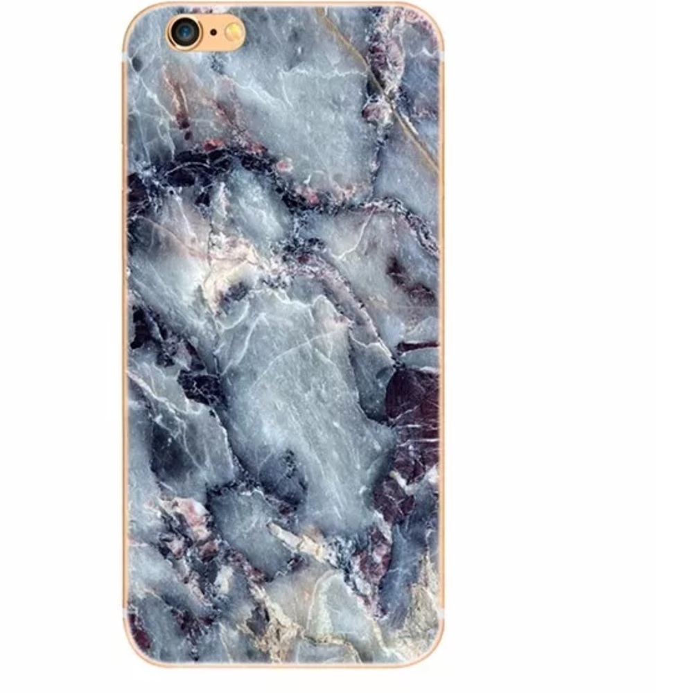 Silicone tpu soft phone case MARBLE STONE LOOK - Picture 1 of 1