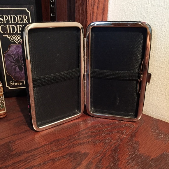 Floral Corduroy Card Case - Picture 2 of 3