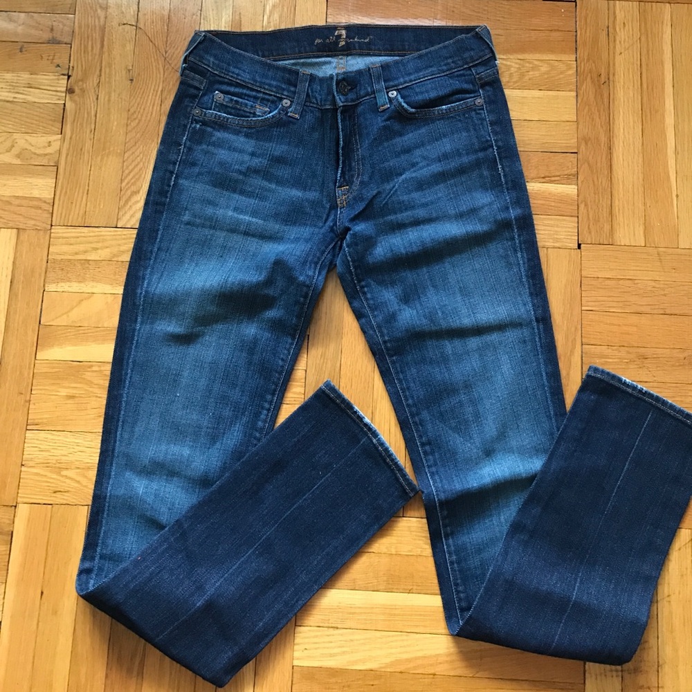 7 For All Mankind "Roxanne" classic skinny jeans