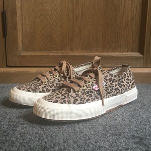 Superga Cotu Leopard Print