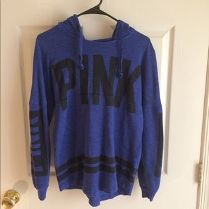 VS PINK Blue Hoodie