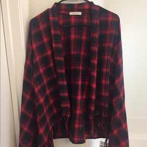 Flannel Cardigan