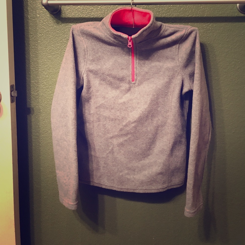 Girls old navy half zip sweater