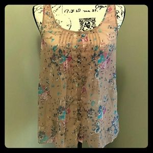 Floral Sheer Tank