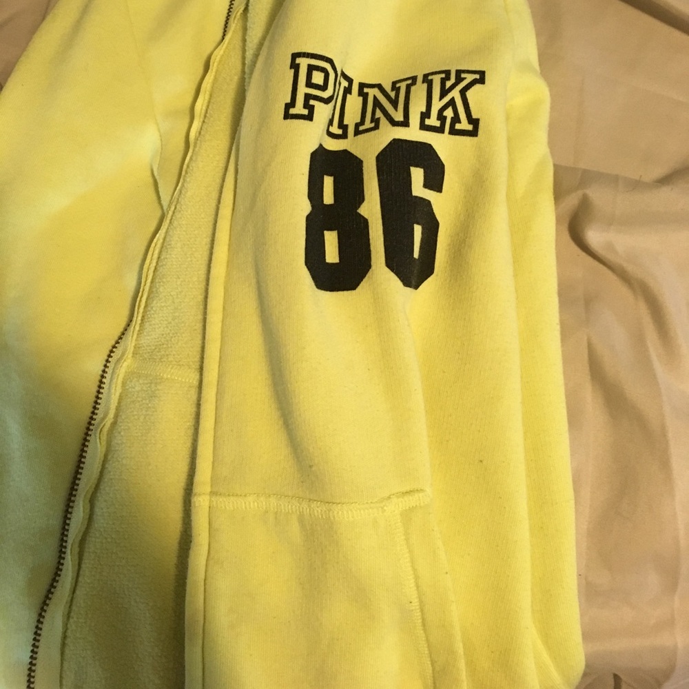 Neon pink hoodie