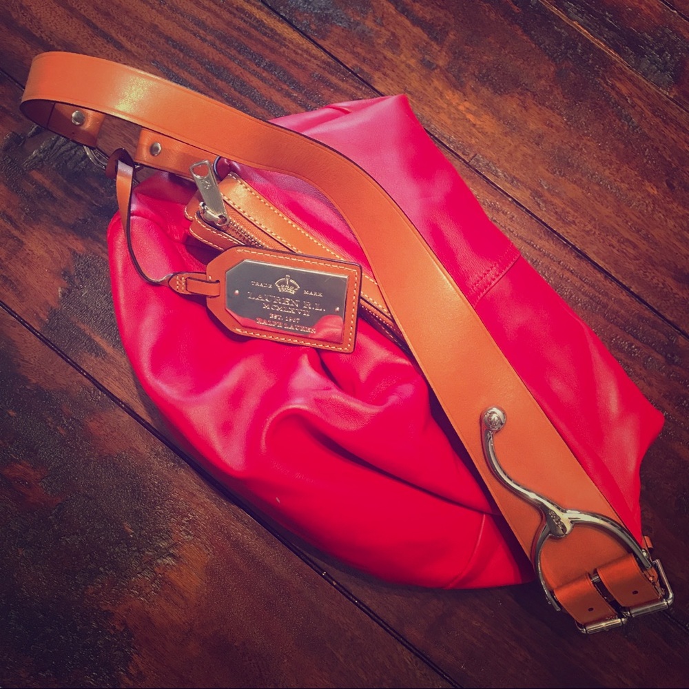 Fantastic Red Ralph Lauren Purse