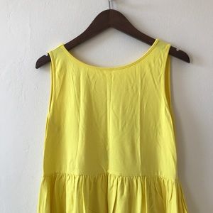 Asos Yellow Skater Dress