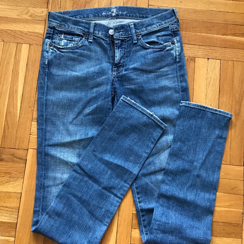 7 For All Mankind "Roxanne" classic skinny jeans