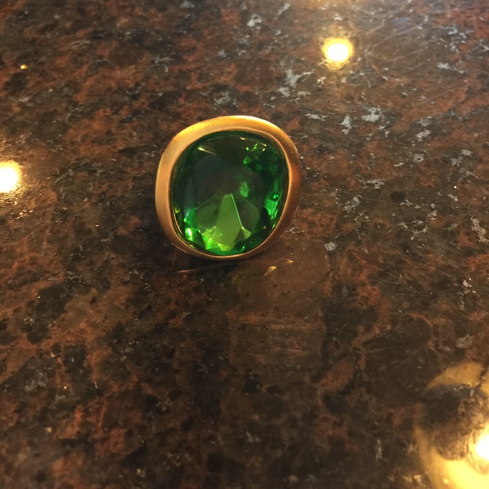Kenneth J Lane Emerald Ring