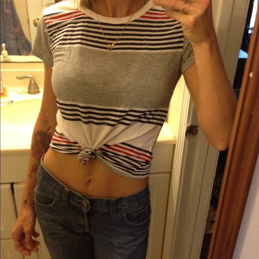 Brandy Melville striped tee