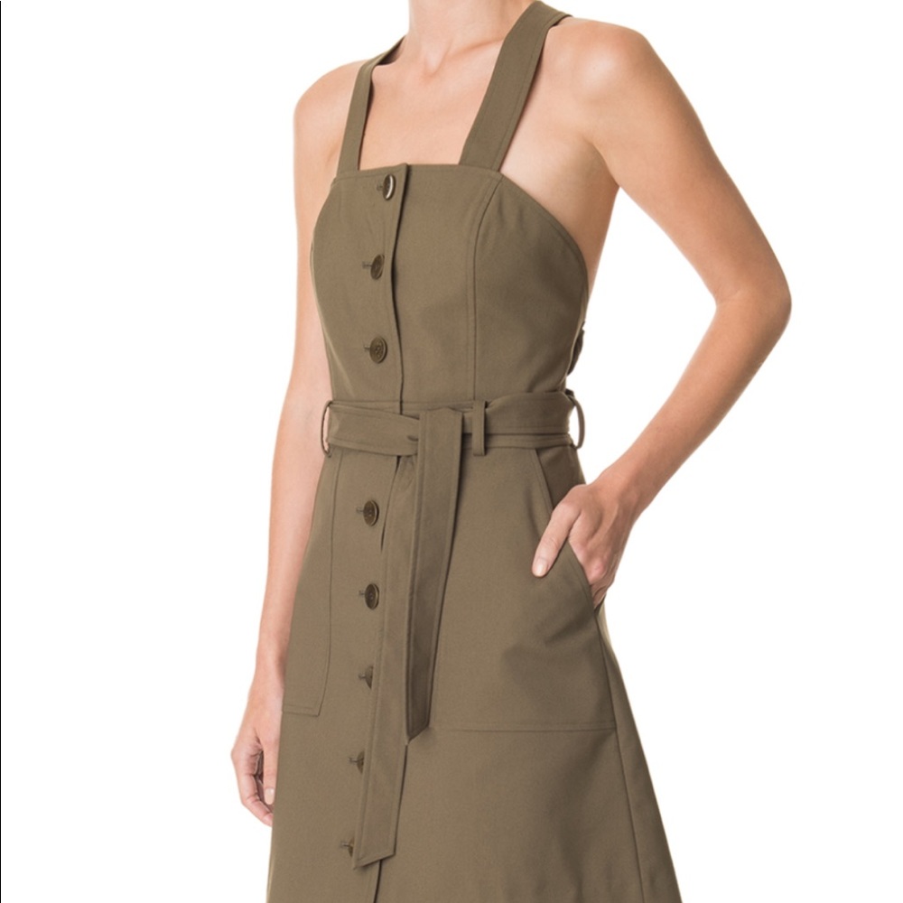 Tibi Cargo dress.  Khaki color.  Never worn.
