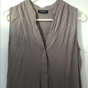 Otte gray tunic dress