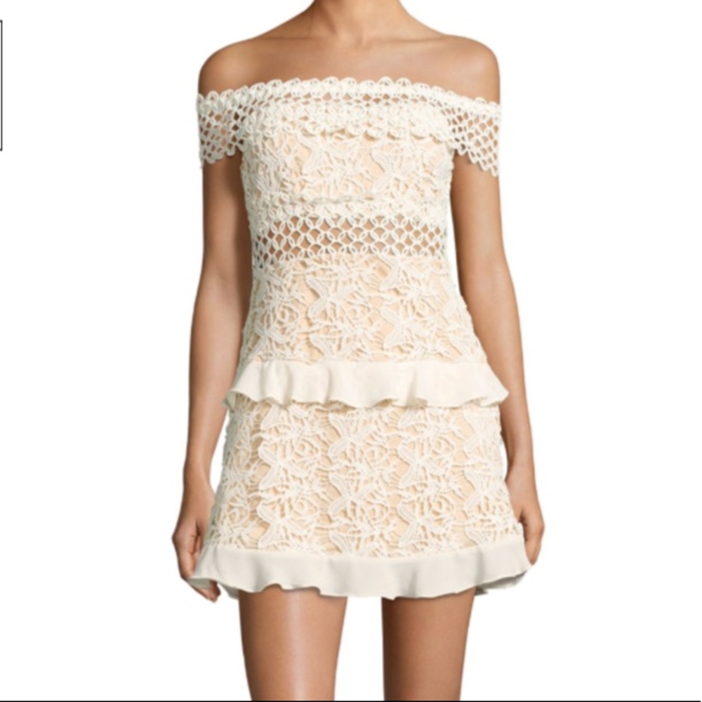 XS/S Romeo & Juliette Couture Crochet Lace Dress